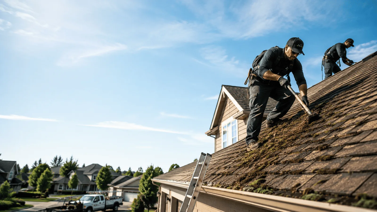 Roof Moss Removal in Rensselaer Falls, NY near me